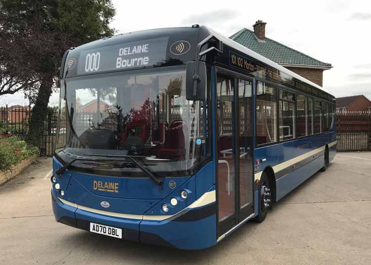 The Delaine Alexander Dennis Enviro200MMC 167